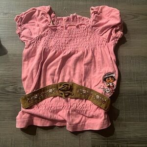 Dora Top with belt!